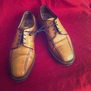 Allen Edmonds leather shoes USA made.
